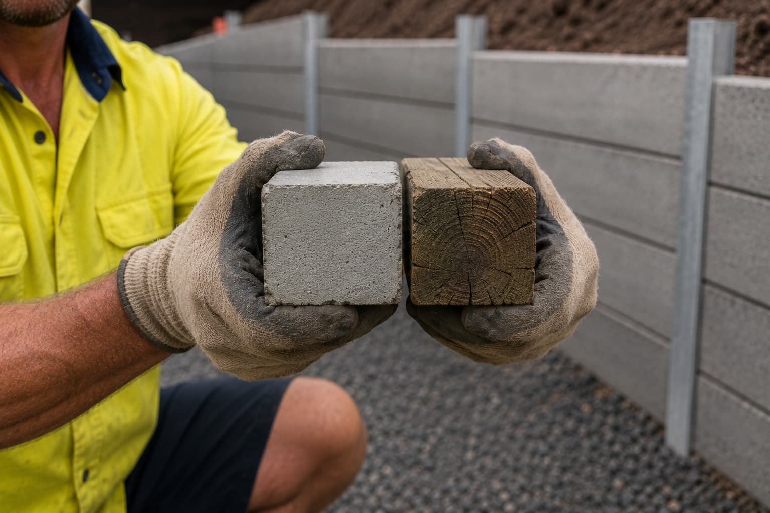 concrete vs timber sleeper